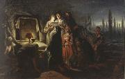Vasily Perov First Christians of Kiev oil painting